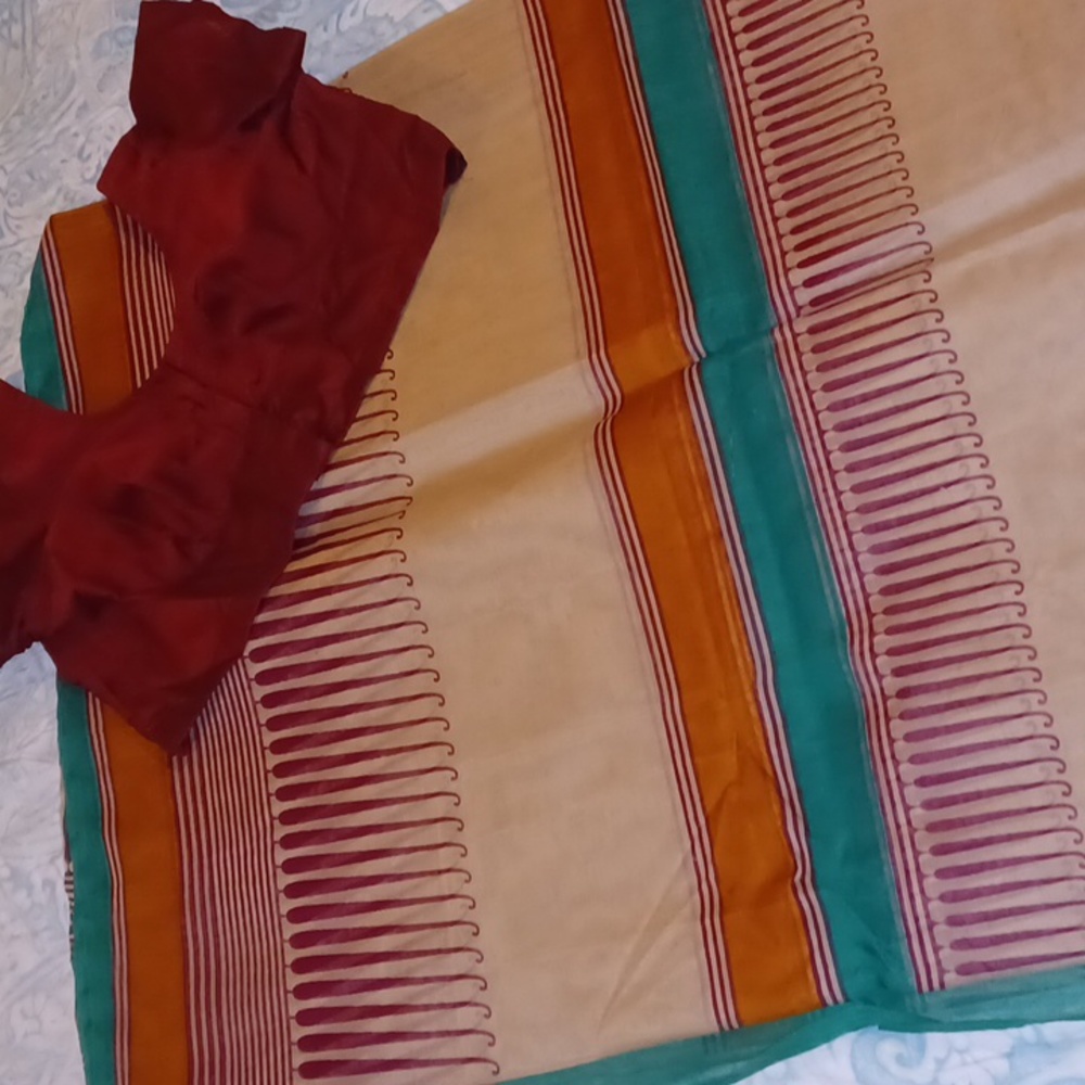 Saree🥻 with Blouse